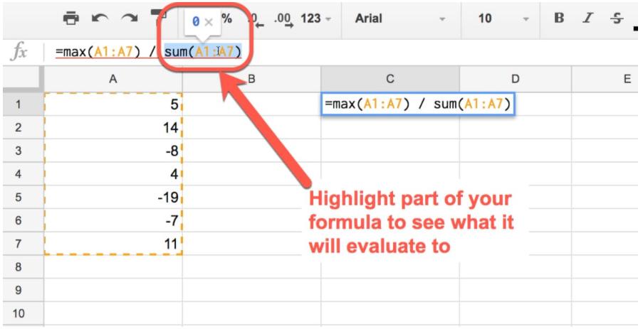 Lỗi #DIV/0 trong Google Sheets 1